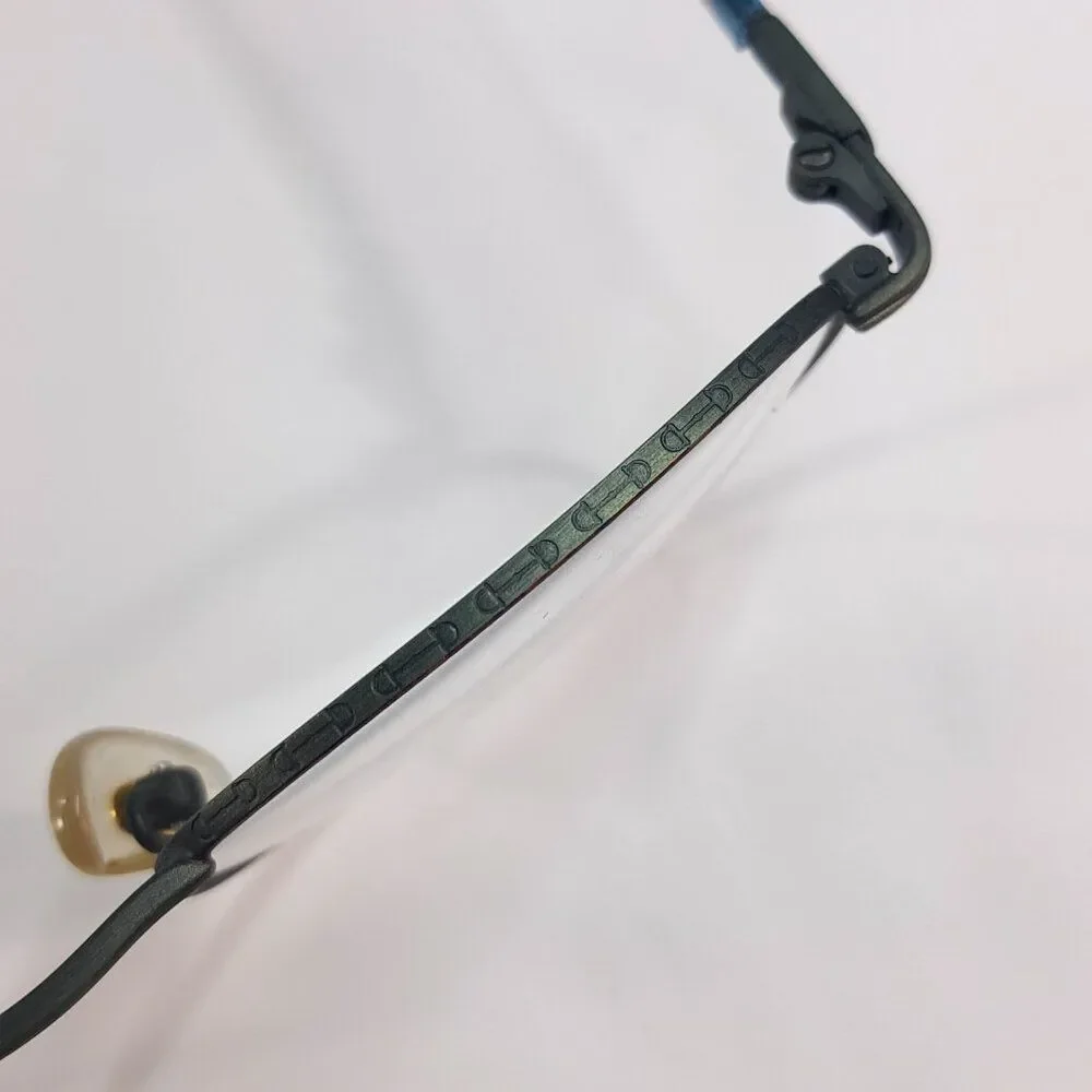 Gucci‎ GG 1241 FB9 eyeglasses frame 50-20-140 blue brown round women's glasses